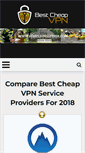 Mobile Screenshot of bestcheapvpn.com